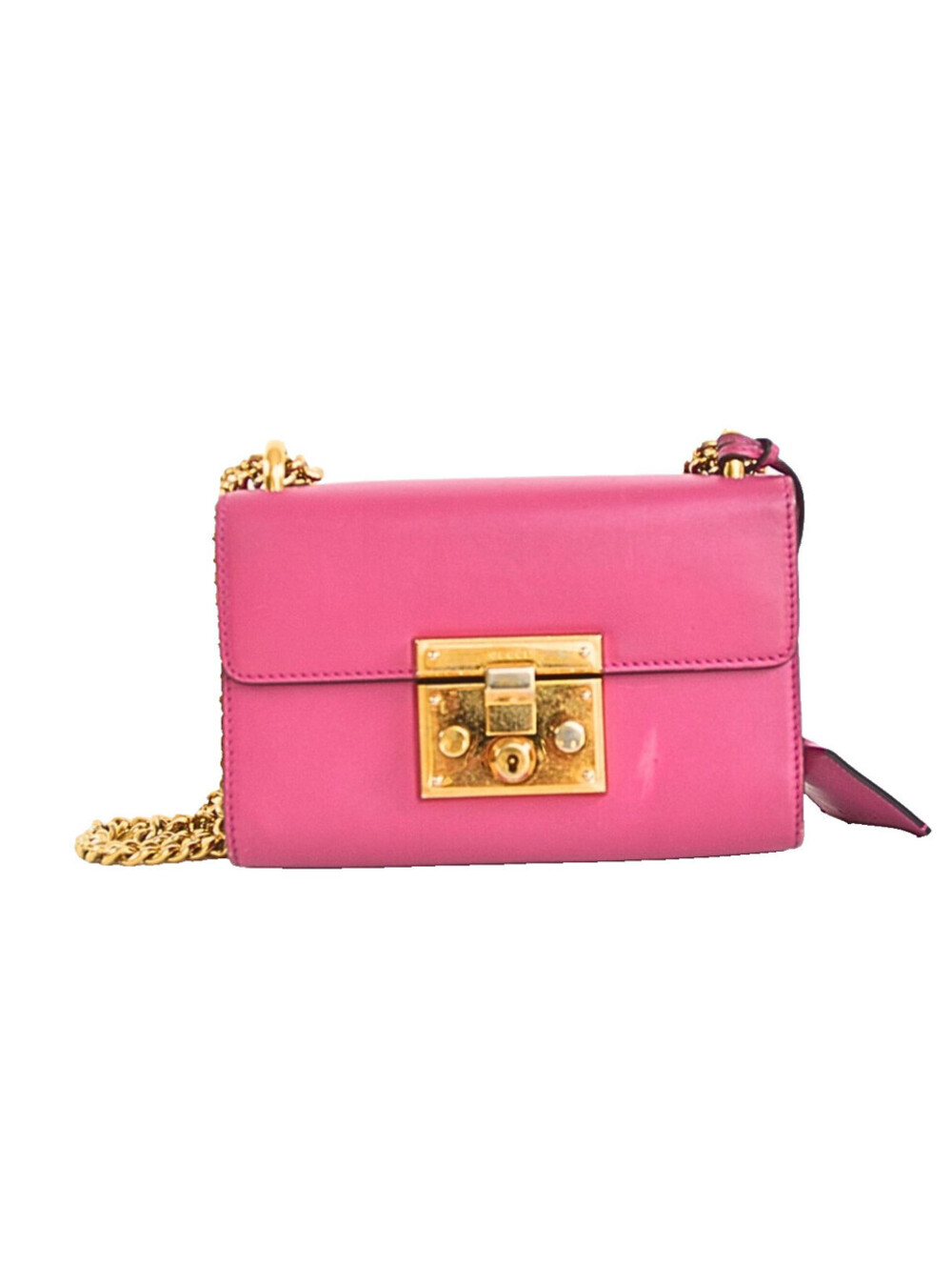 Gucci Padlock Crossbody Shoulder Bag Pink